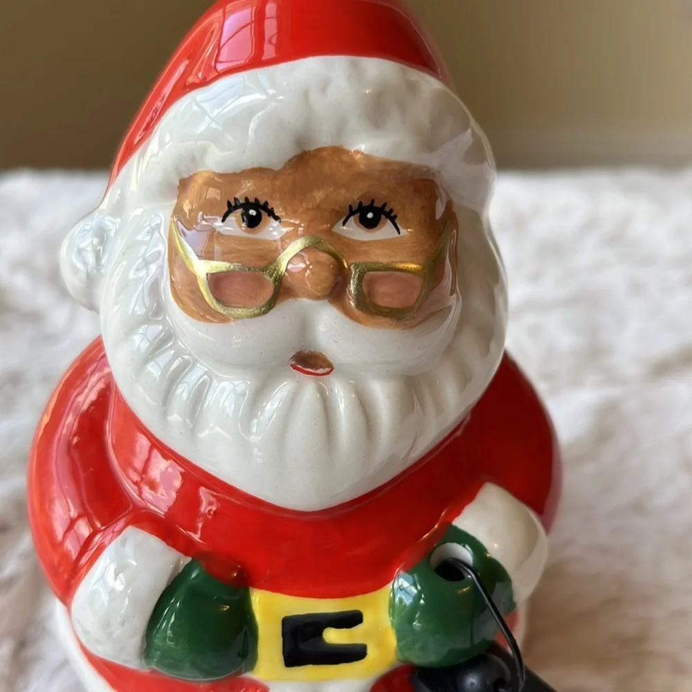 Mr. Christmas 5.5” LED Nostalgic Santa Figurine
